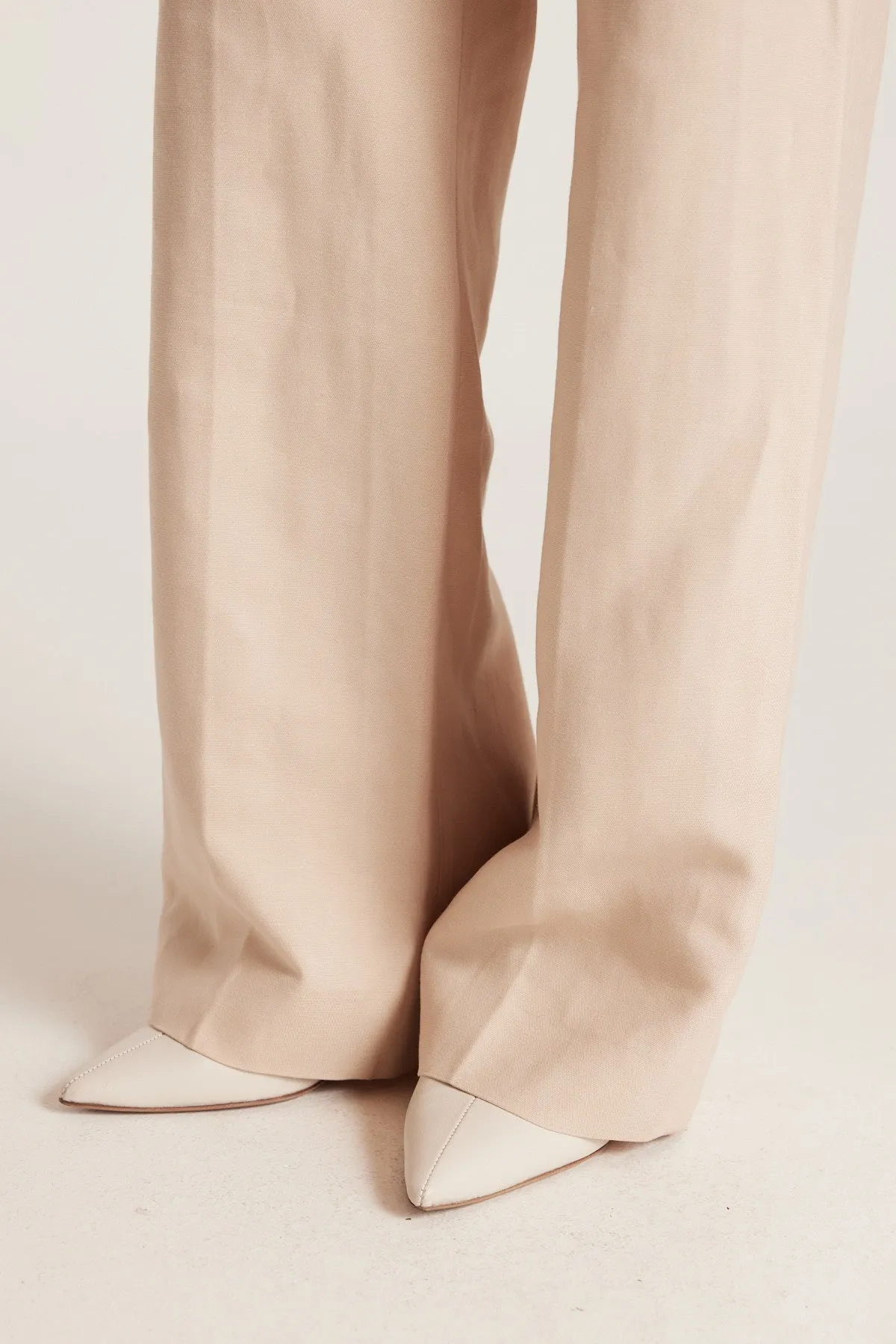 Skye Linen Pant - Neutral sold by Perri Cutten product image thumbnail 5
