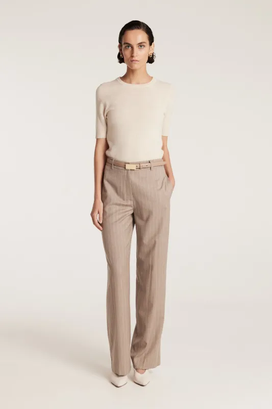 Cashmere Knit Top - Neutral sold by Perri Cutten