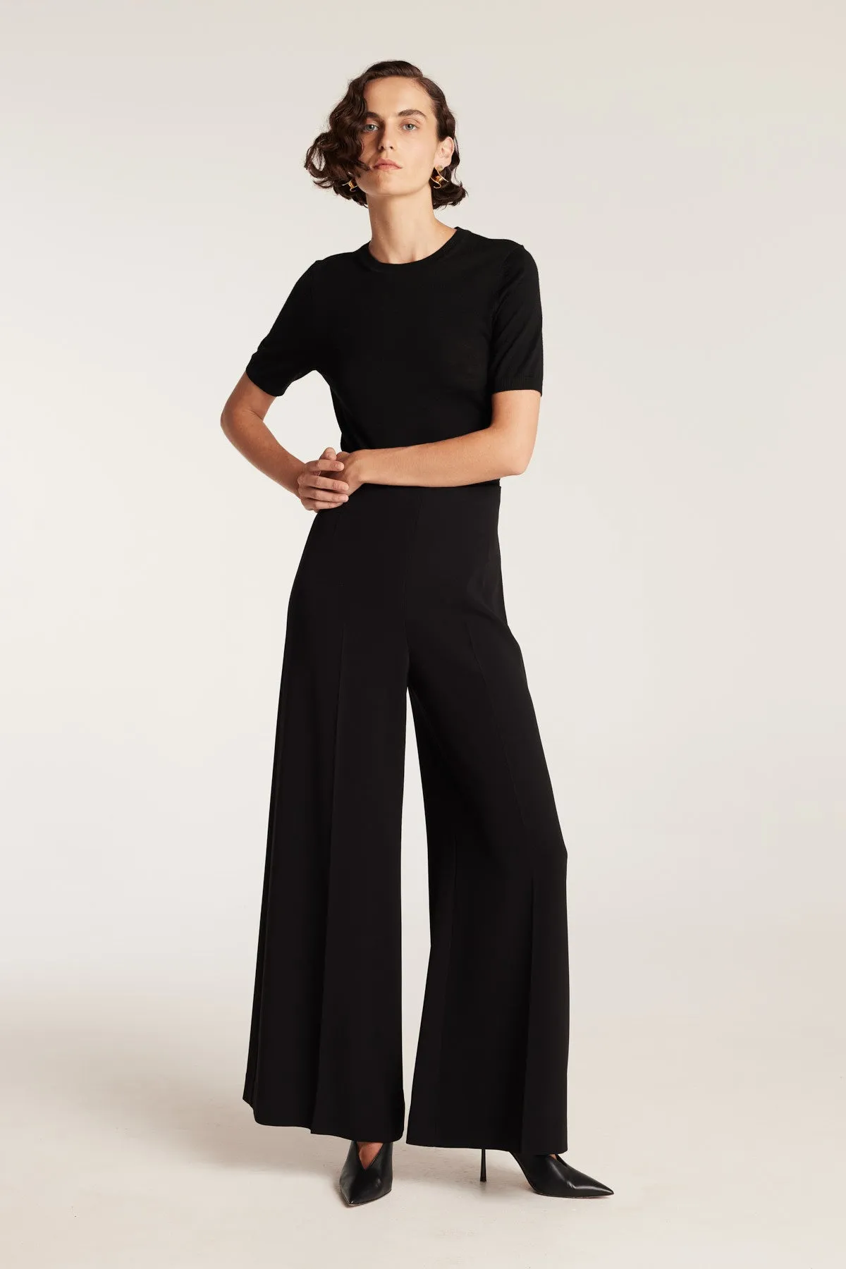 Palazzo Pant - Black sold by Perri Cutten