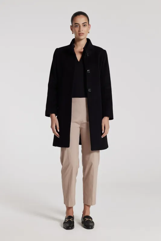 Rosa Coat - Black sold by Perri Cutten