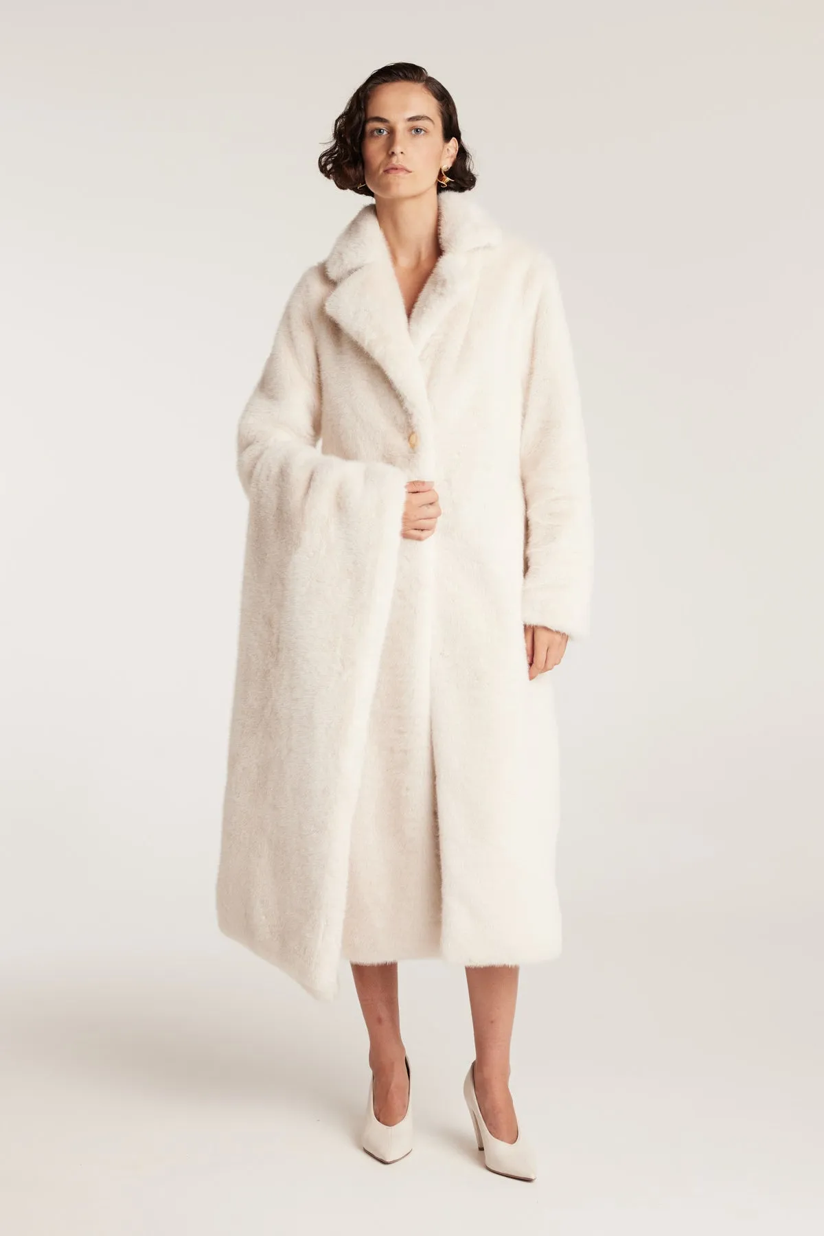 The Shag Wrap - Ecru sold by Perri Cutten product image thumbnail 3