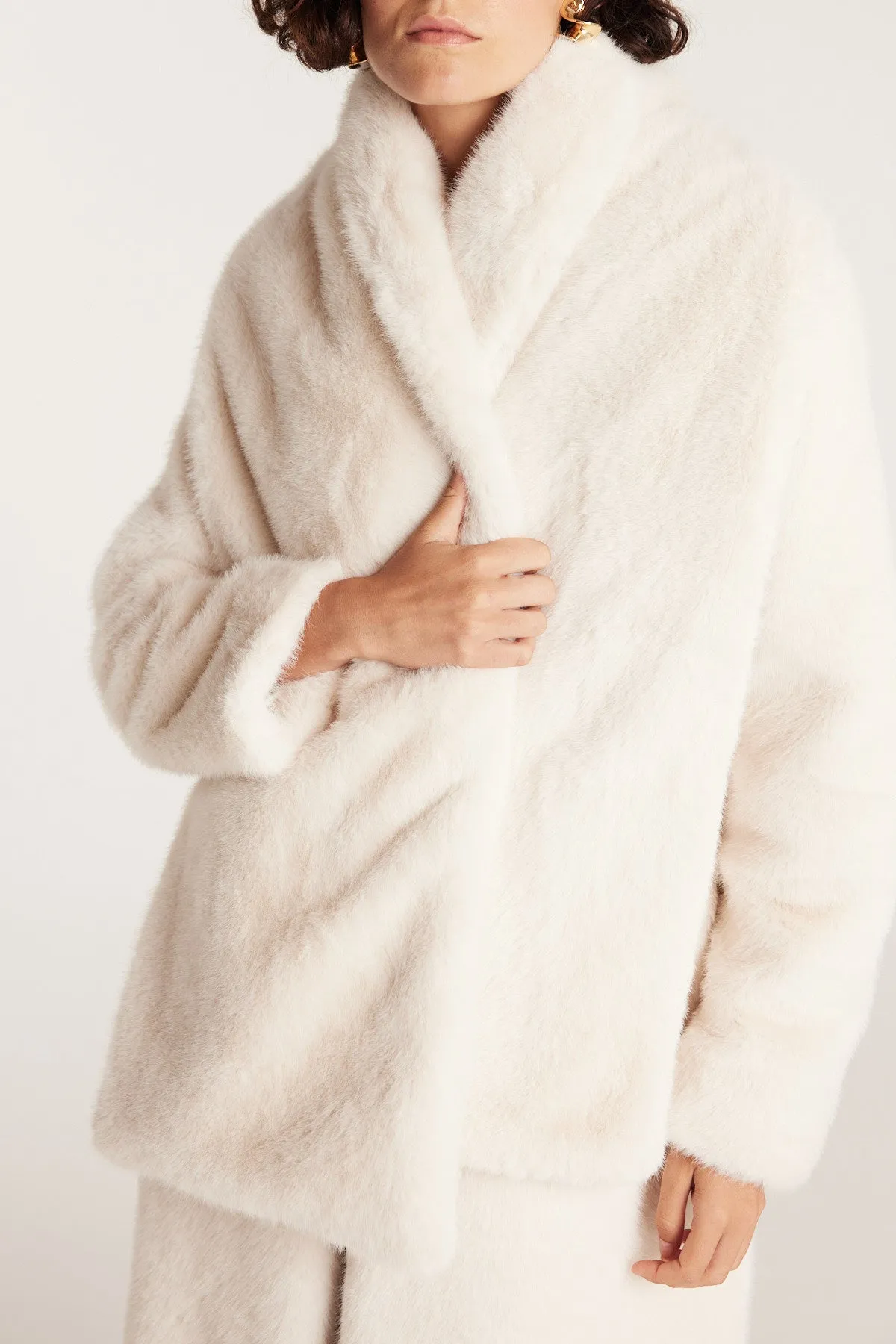 The Shag Wrap - Ecru sold by Perri Cutten product image thumbnail 2