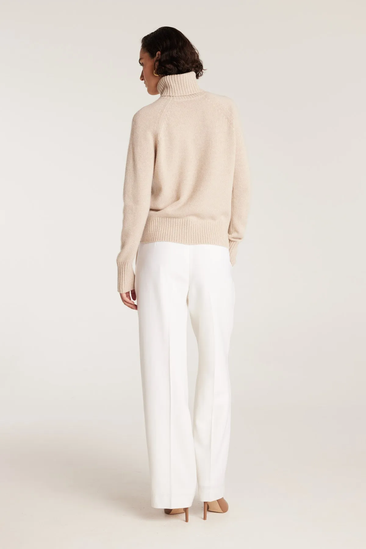 Cashmere Jumper - Biscuit sold by Perri Cutten product image thumbnail 5