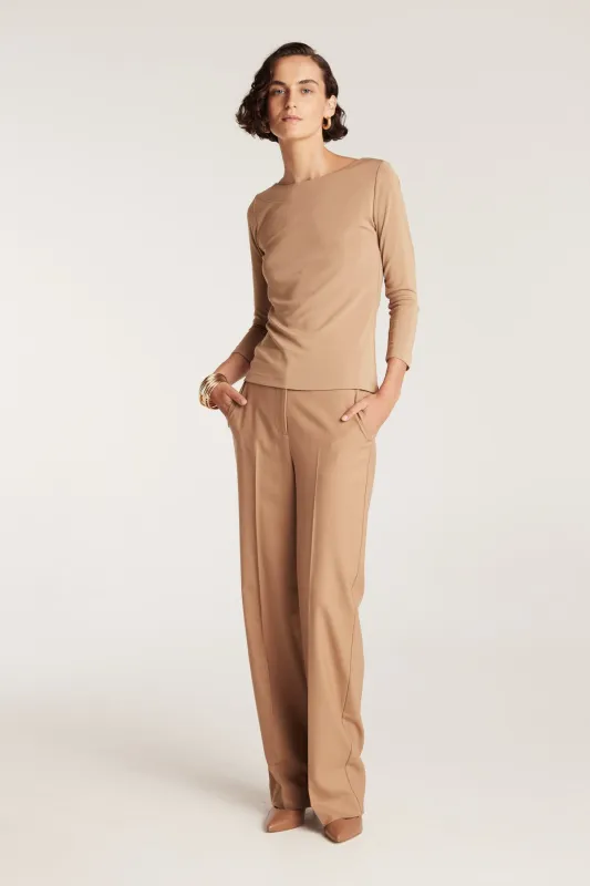 Fluid Milano Top - Neutral sold by Perri Cutten