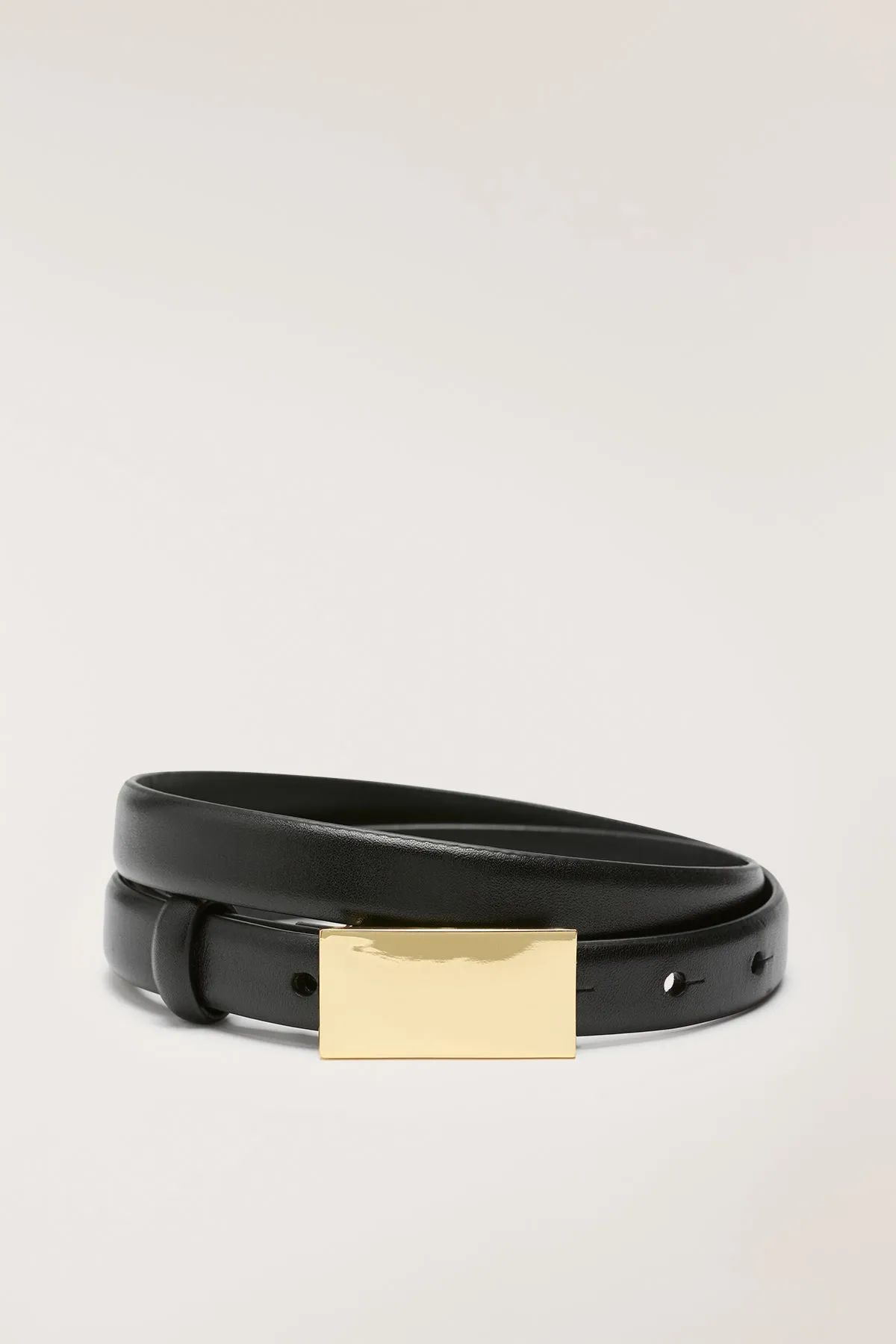 Plate Front Belt - Black sold by Perri Cutten