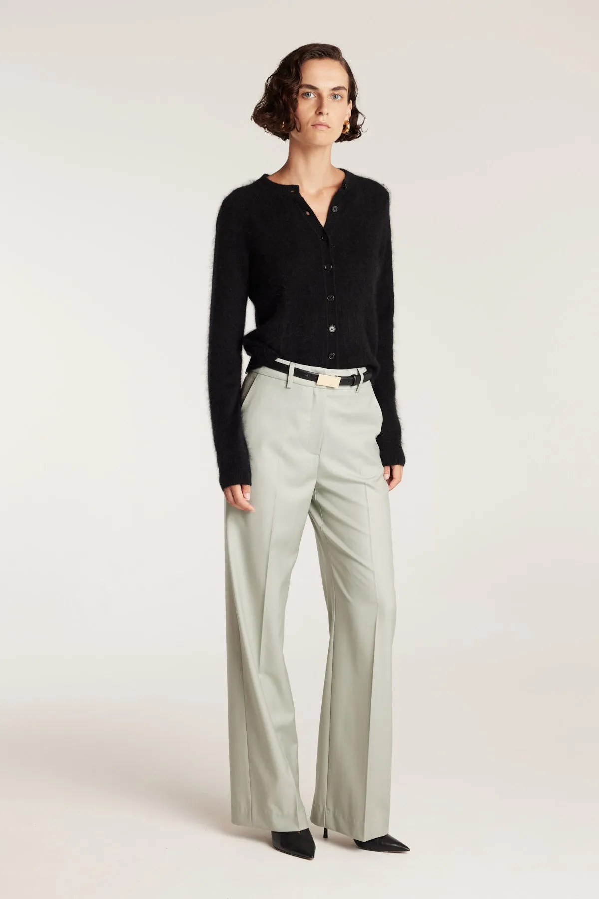 Lux Cashmere Cardigan - Black sold by Perri Cutten product image thumbnail 3