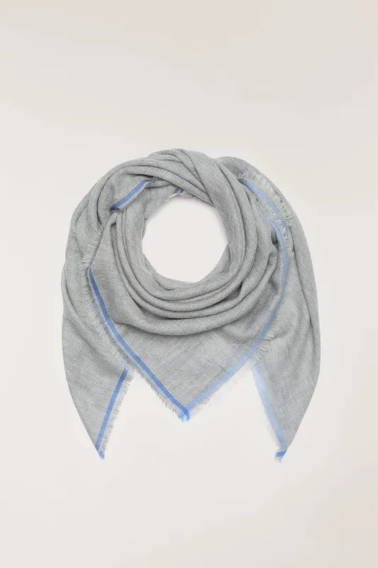 Fine Weave Scarf - Pale Blue sold by Perri Cutten