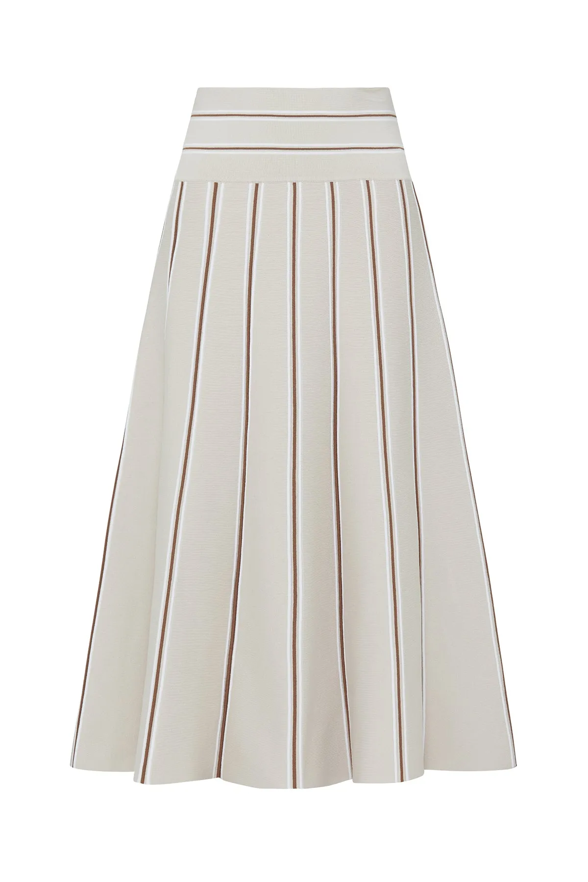 Gabriela Knit Skirt - Oyster/Spice sold by Perri Cutten product image thumbnail 3