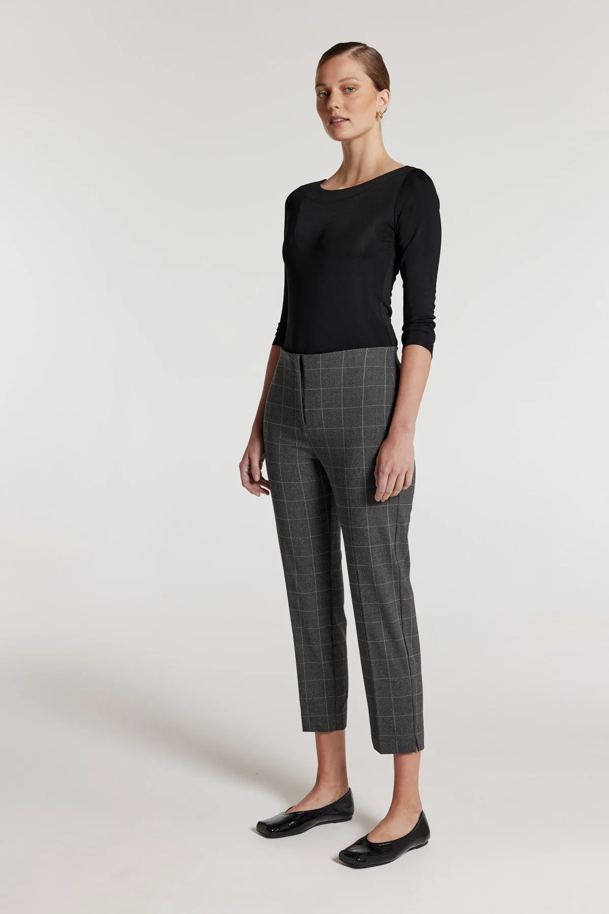 Roman Check Pant - Black/Neutral sold by Perri Cutten product image thumbnail 4