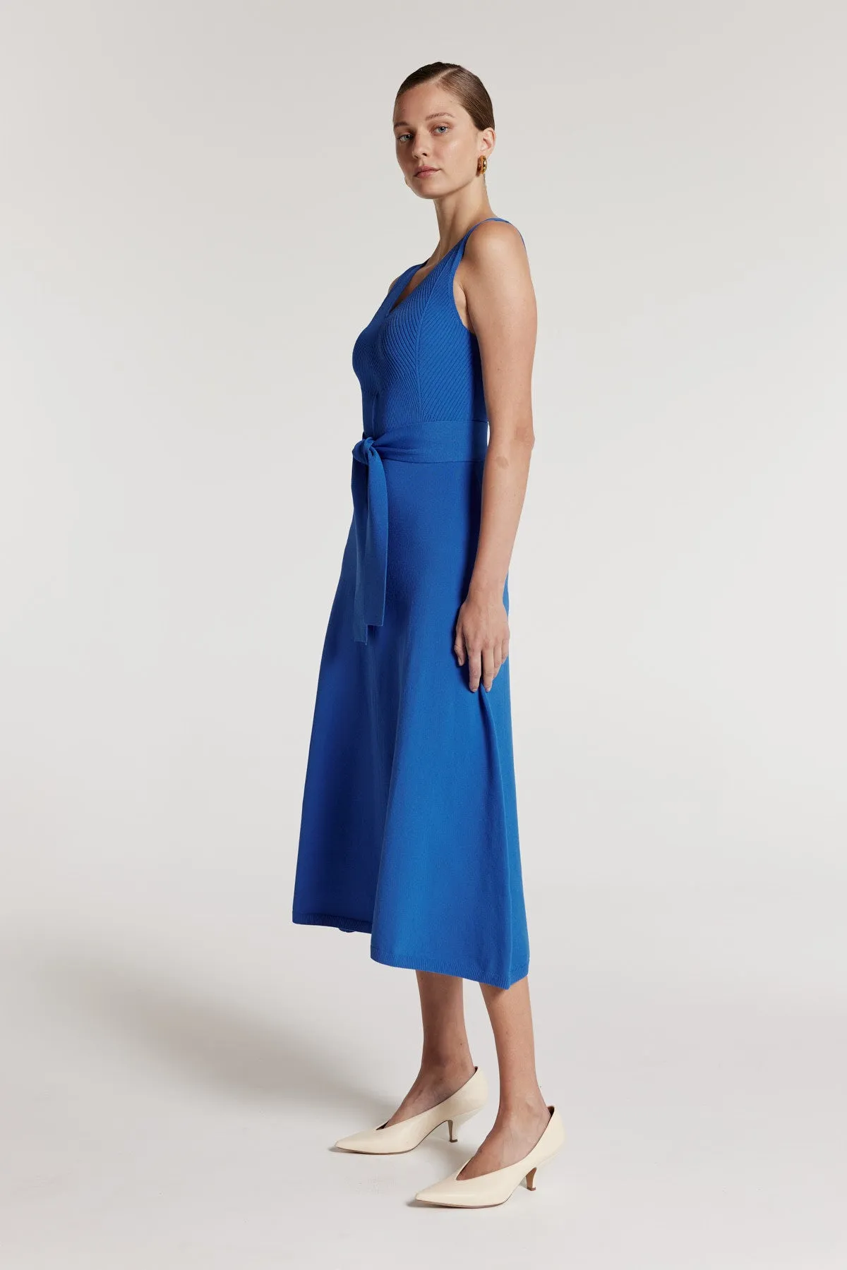 Francesca Knit Dress - Cobalt sold by Perri Cutten product image thumbnail 4