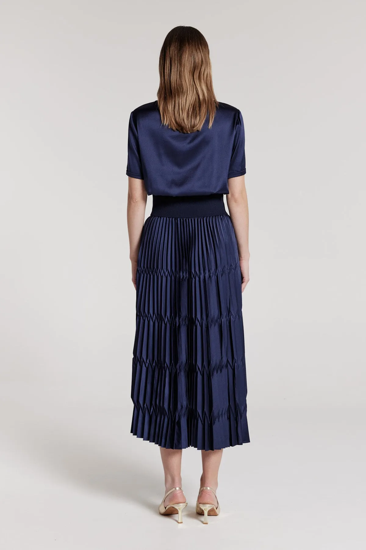 Sonya Skirt - Navy sold by Perri Cutten product image thumbnail 5