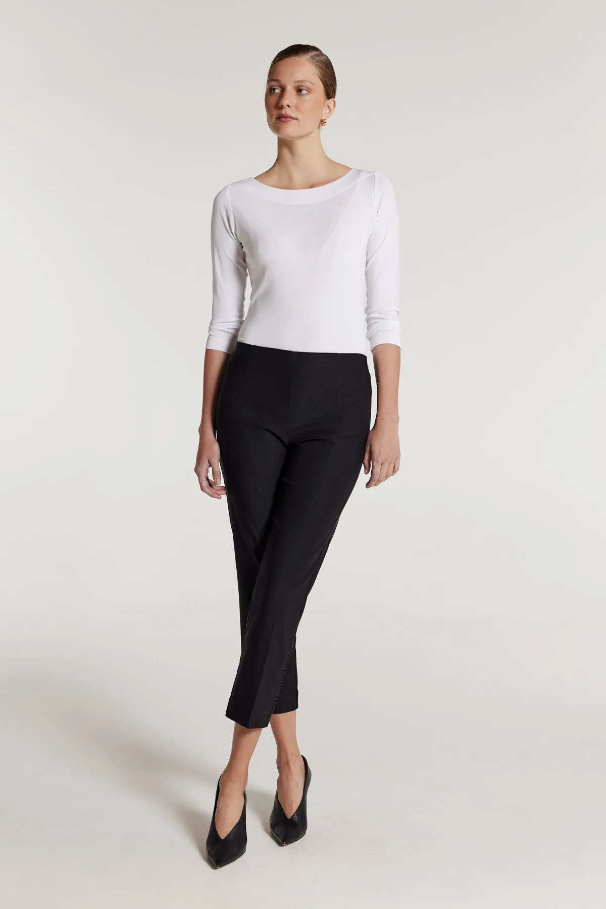 Fluid Milano Top - White sold by Perri Cutten