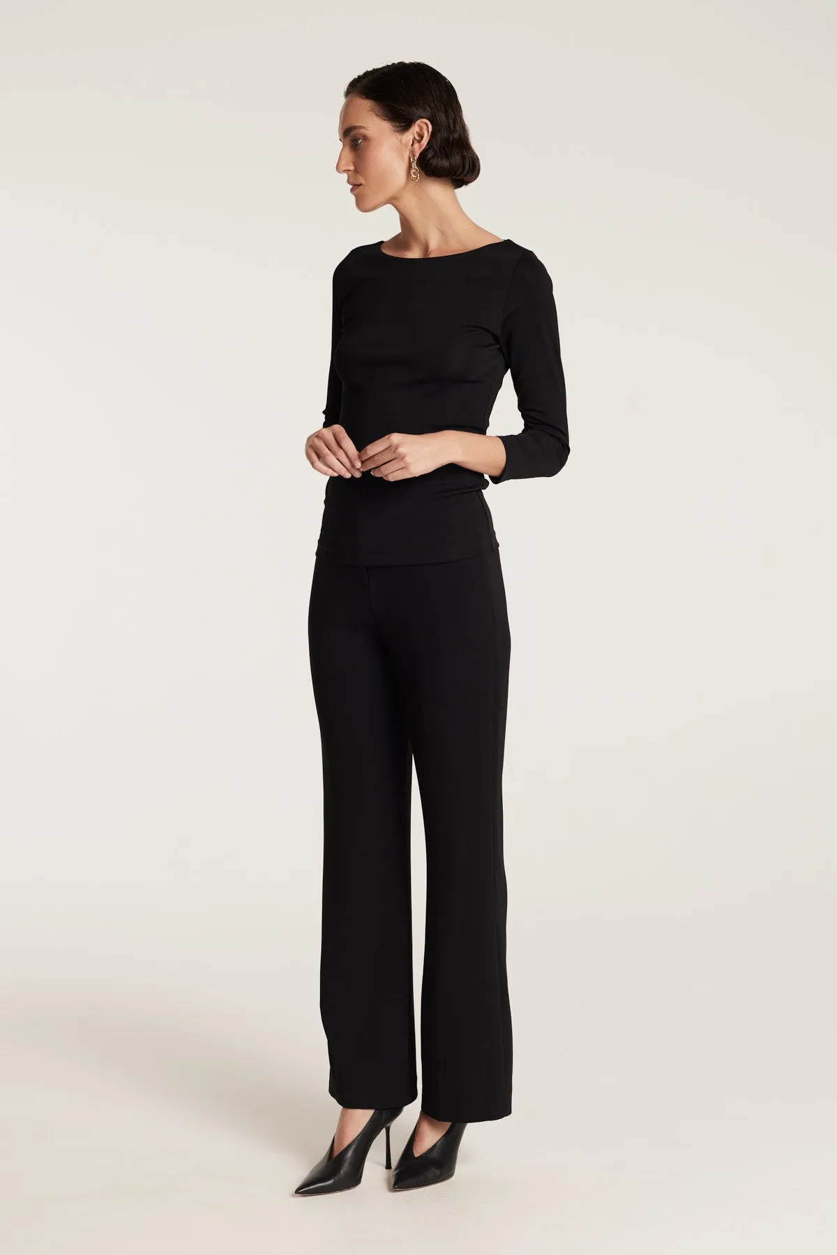 Fluid Milano Top - Black sold by Perri Cutten product image thumbnail 4