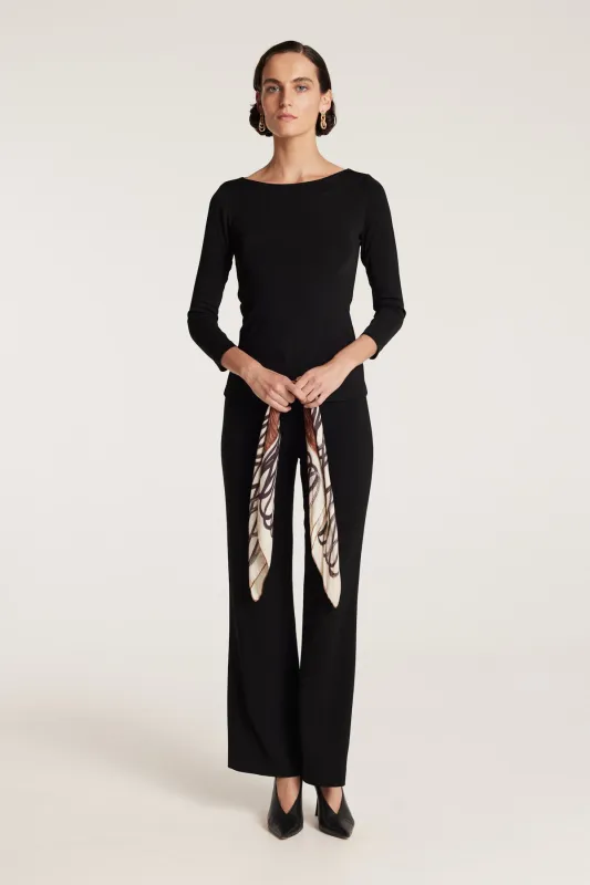 Fluid Milano Top - Black sold by Perri Cutten