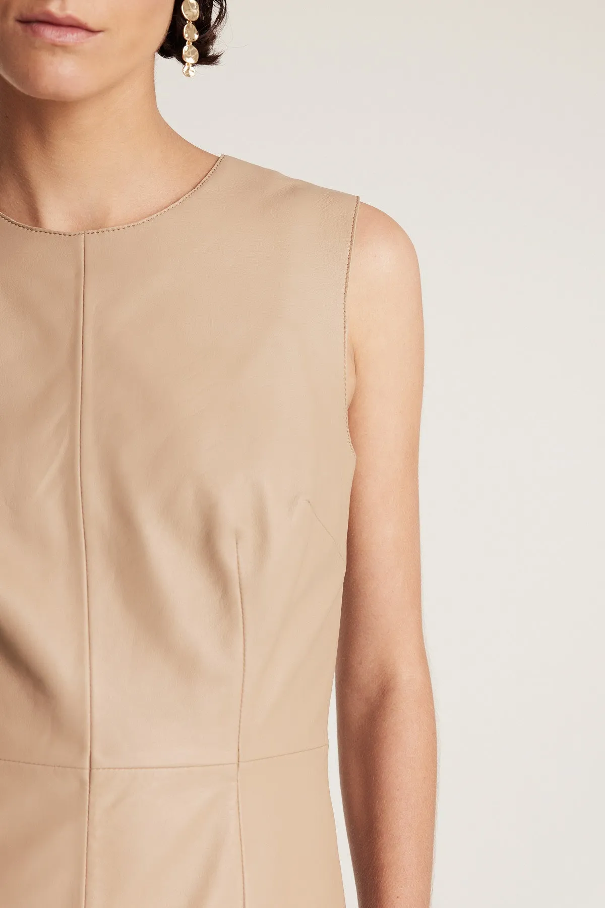 Leather Dress - Neutral sold by Perri Cutten product image thumbnail 2
