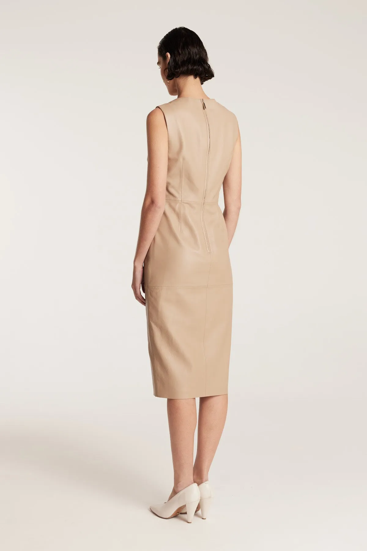 Leather Dress - Neutral sold by Perri Cutten product image thumbnail 4