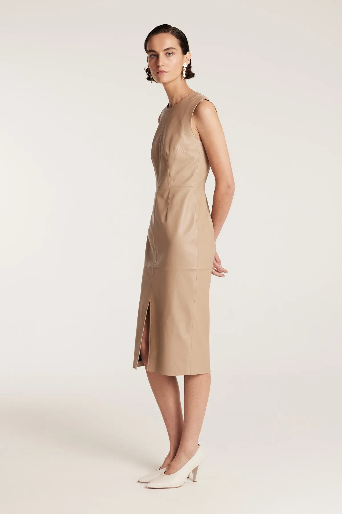 Leather Dress - Neutral sold by Perri Cutten product image thumbnail 3