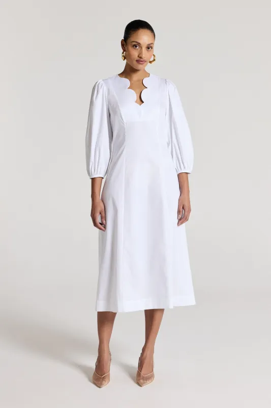 Eloise Dress - White sold by Perri Cutten