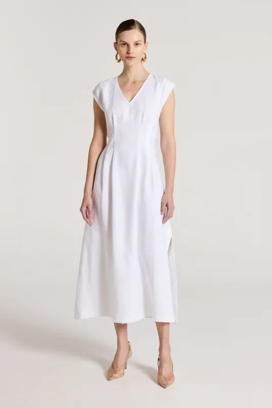 Lani Dress - White sold by Perri Cutten