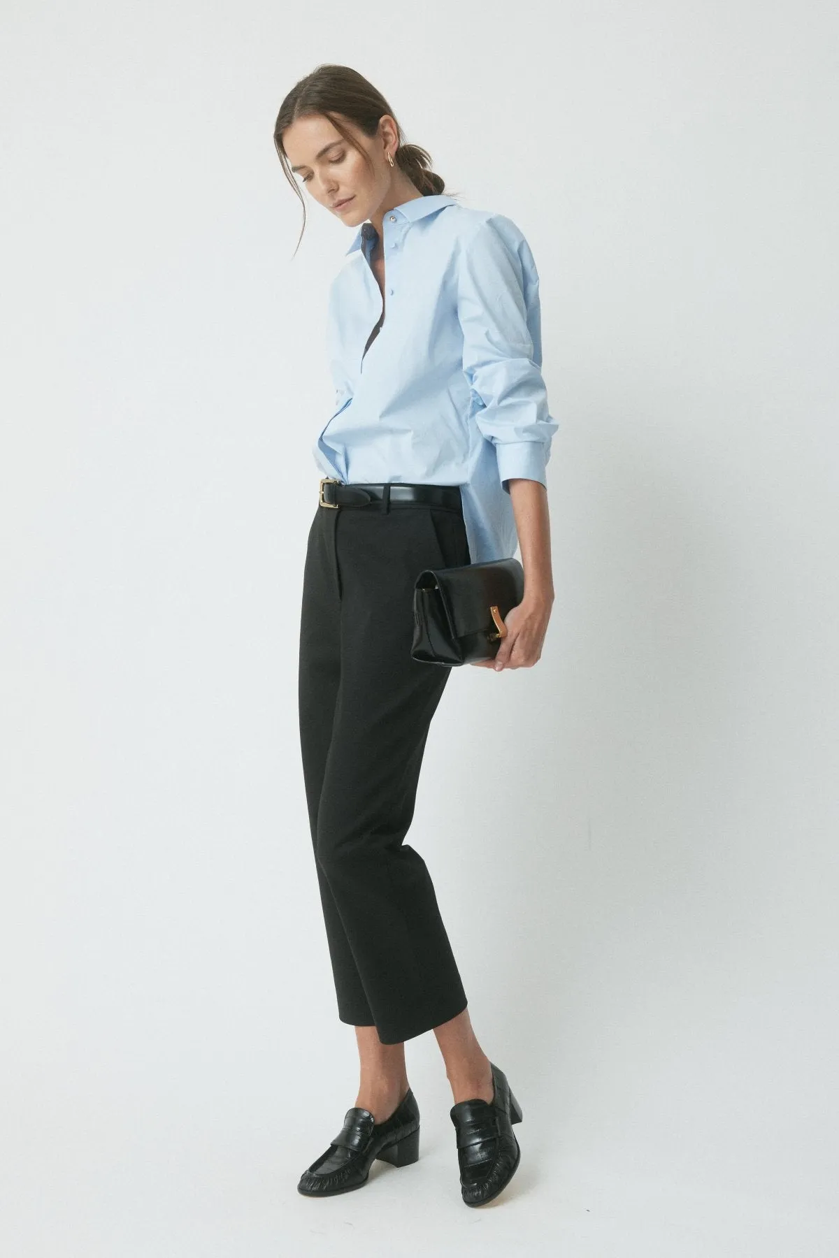 Classic Cotton Shirt - Soft Blue sold by Perri Cutten product image thumbnail 3