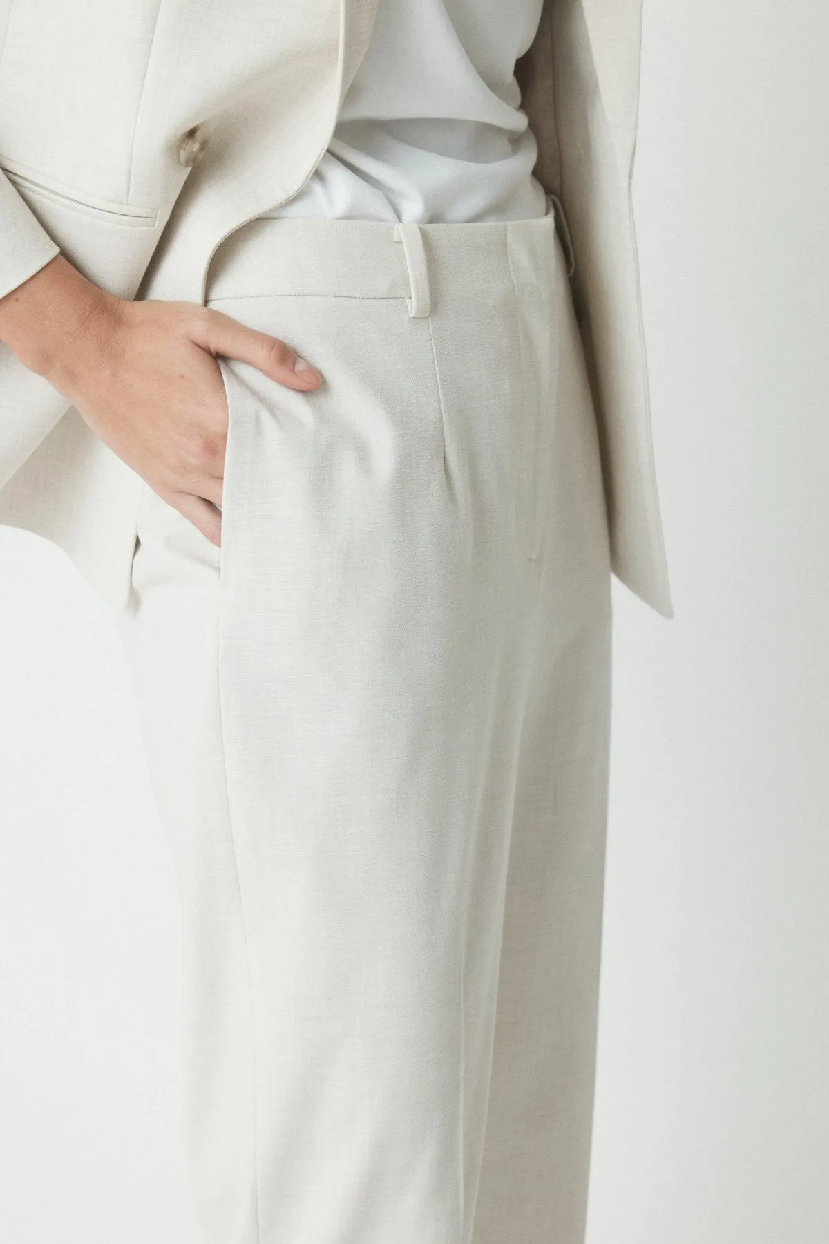 Alex Suit Pant - Ecru sold by Perri Cutten product image thumbnail 5
