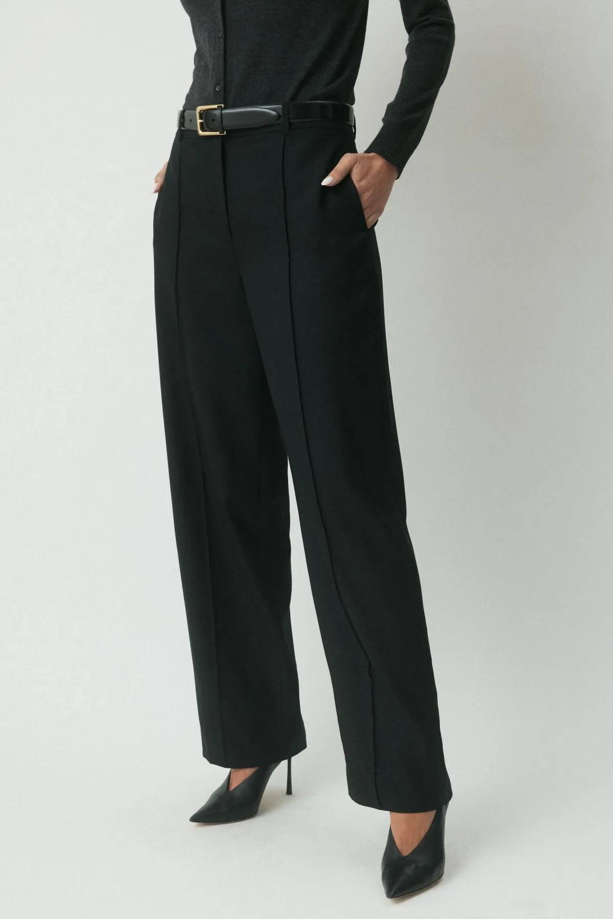 Nolan Wool Pant - Black sold by Perri Cutten product image thumbnail 5