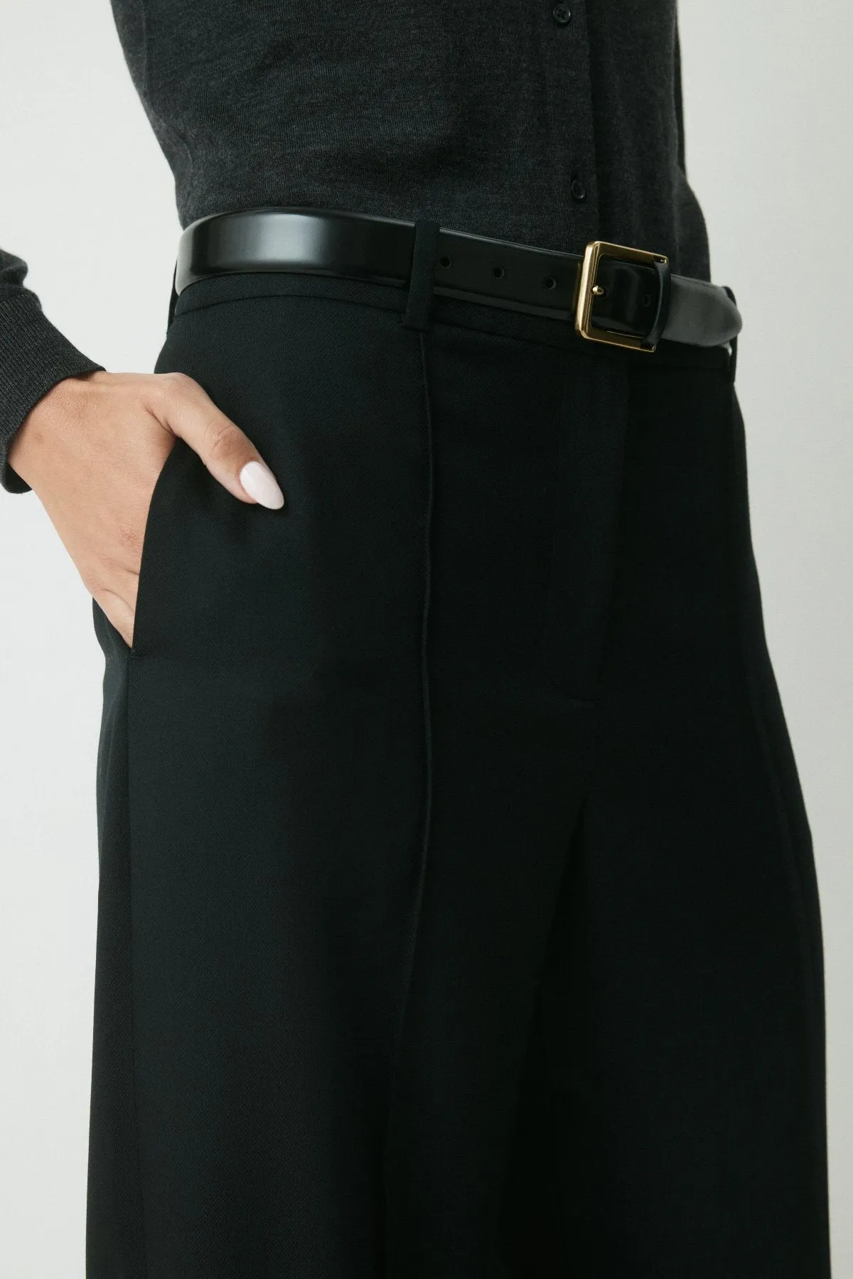 Nolan Wool Pant - Black sold by Perri Cutten product image thumbnail 2
