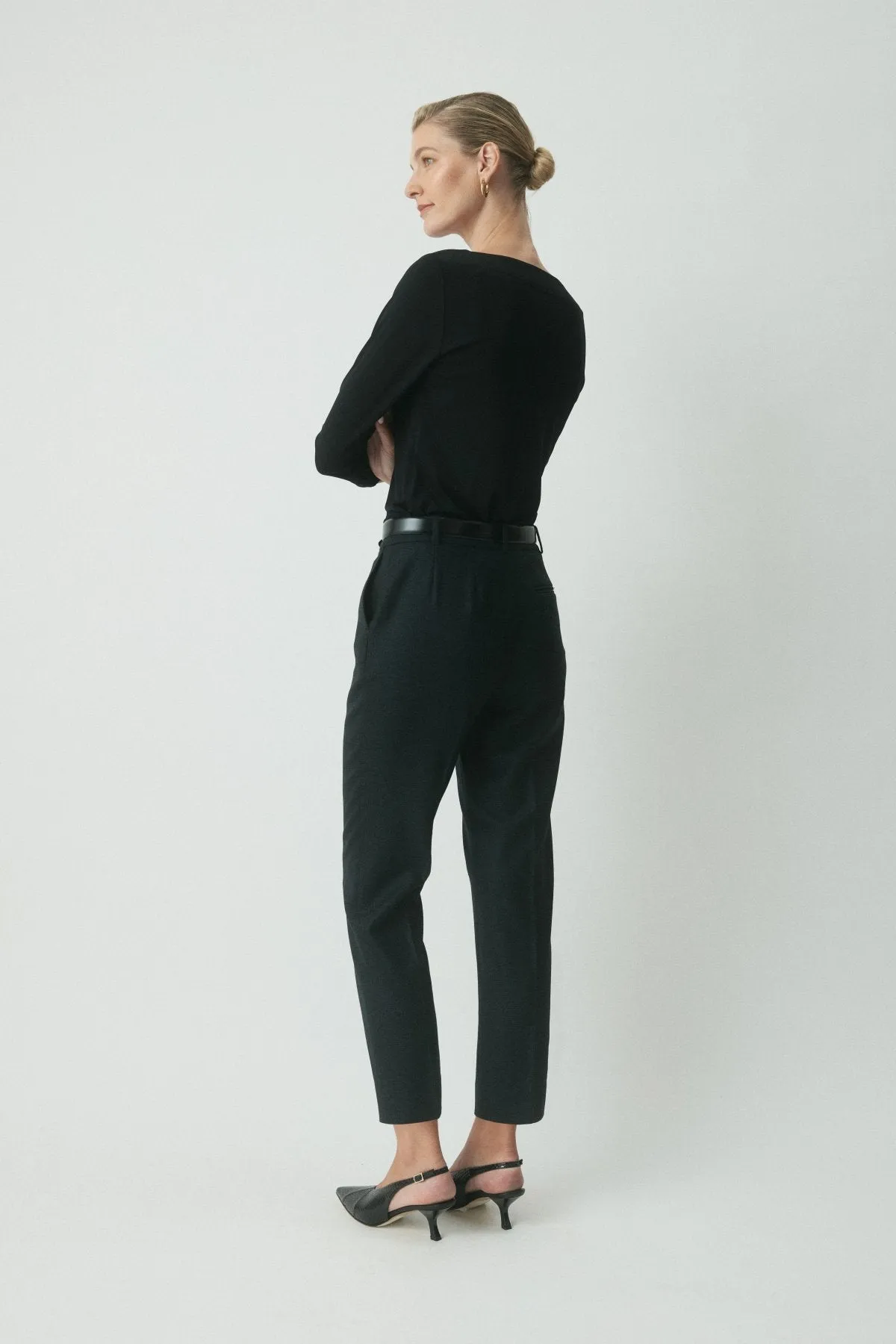 Milano Classic Top - Black sold by Perri Cutten product image thumbnail 4