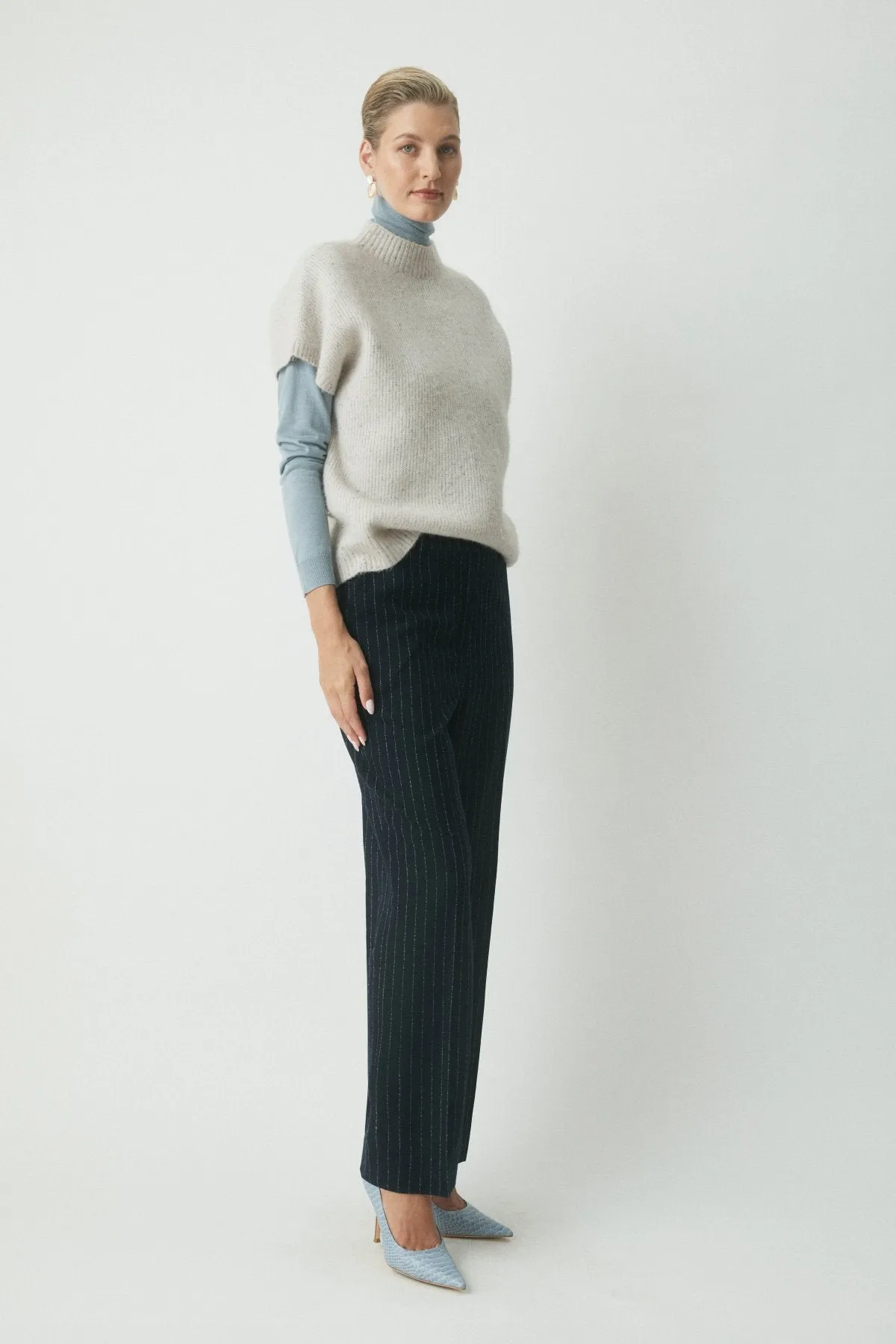 Ellery Knit Top - Soft Grey sold by Perri Cutten product image thumbnail 3