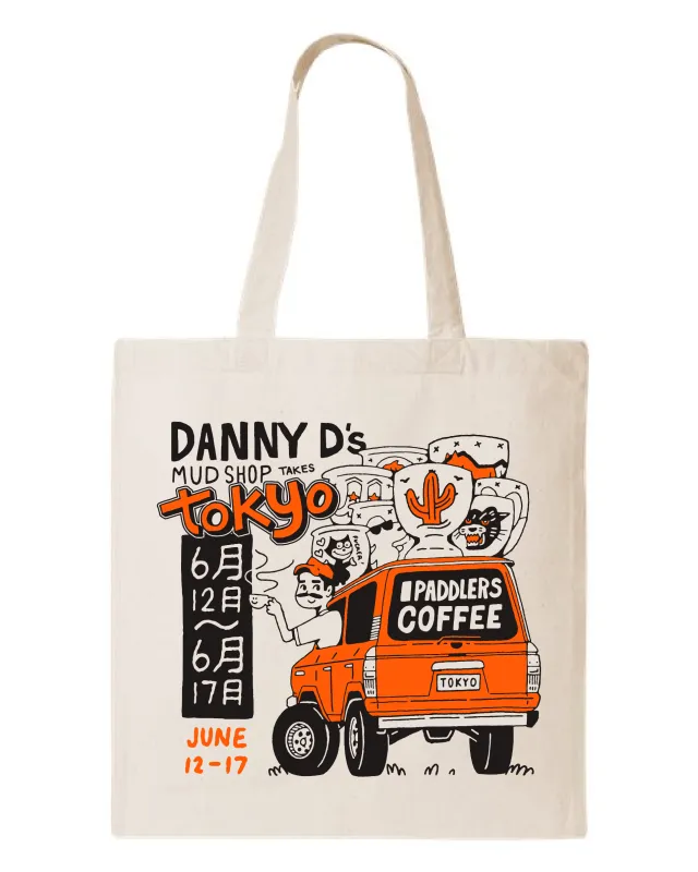 Danny D's Mud Shop x Paddlers Coffee Popup Tote sold by Danny D’s Mud Shop