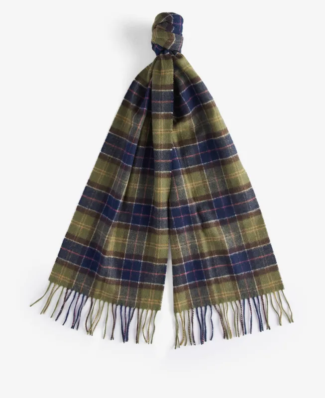 Tartan Lambswool Scarf sold by Barbour