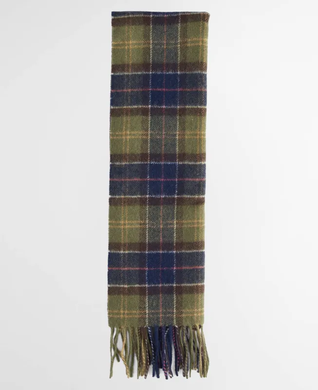 Tartan Lambswool Scarf made by Barbour