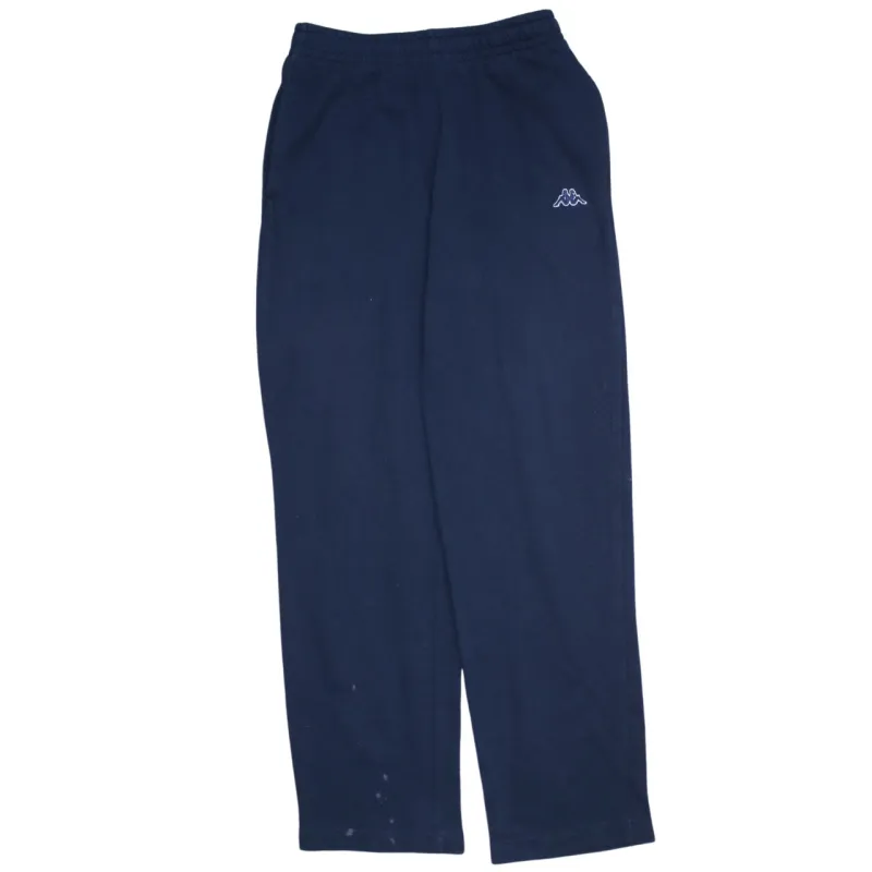 Kappa Navy Blue Trousers Men's XSmall Elastic Waist Embroidered Logo Lounge Pants sold by Vintage Club