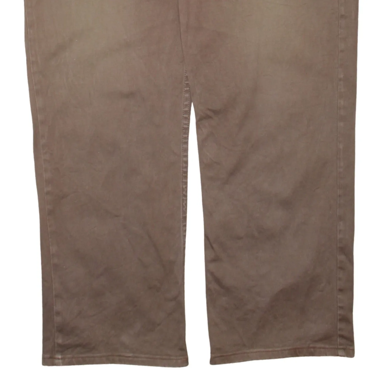 Lee Tan Brown Trousers Men's W40 Casual Five Pocket Straight Leg Pants sold by Vintage Club product image thumbnail 4