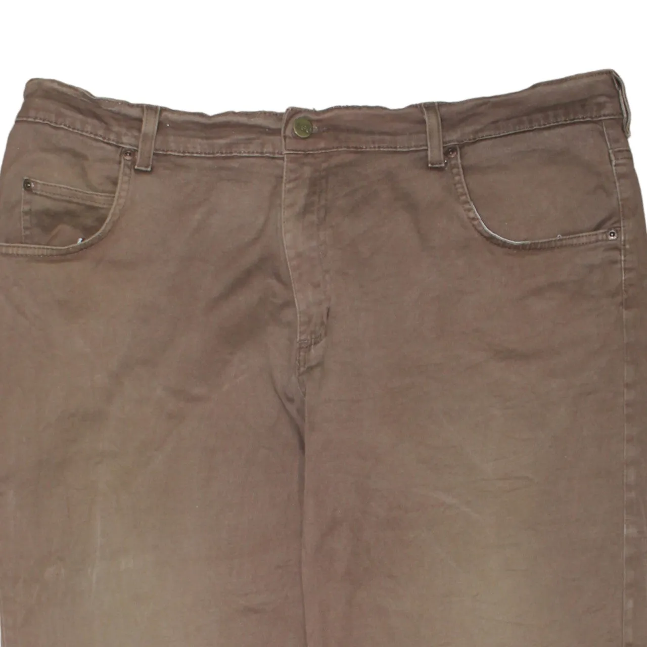 Lee Tan Brown Trousers Men's W40 Casual Five Pocket Straight Leg Pants sold by Vintage Club product image thumbnail 3