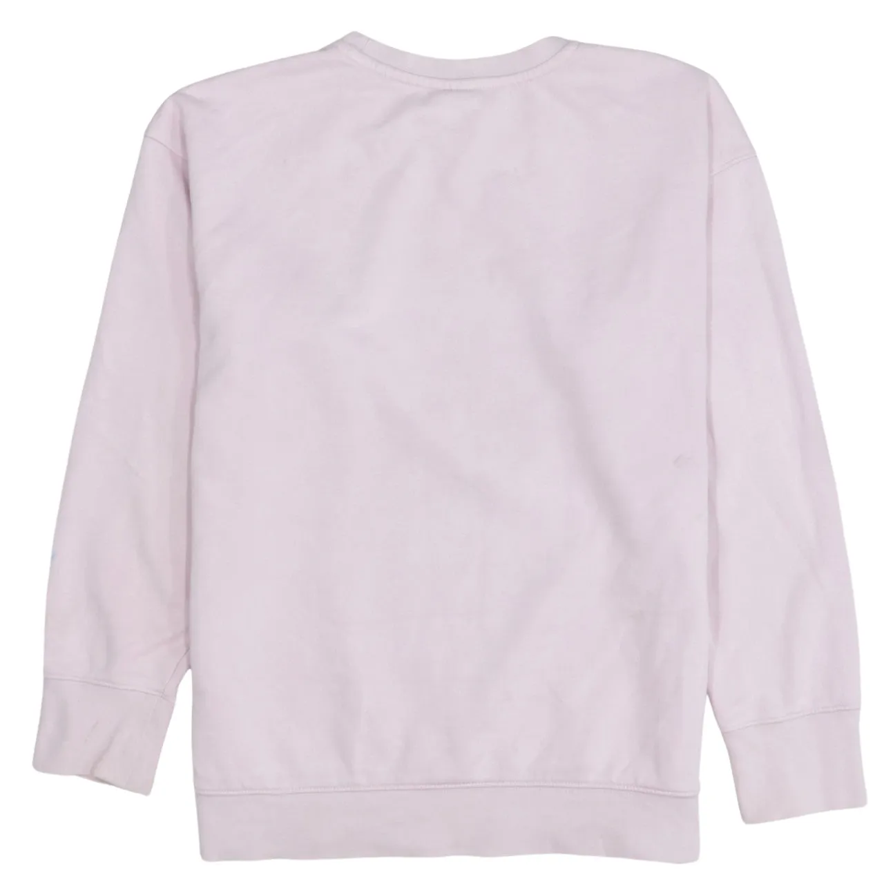 Nike Light Pink Sweatshirt Women’s XLarge Printed Front Logo Crewneck Pullover Fleece Top sold by Vintage Club product image thumbnail 2