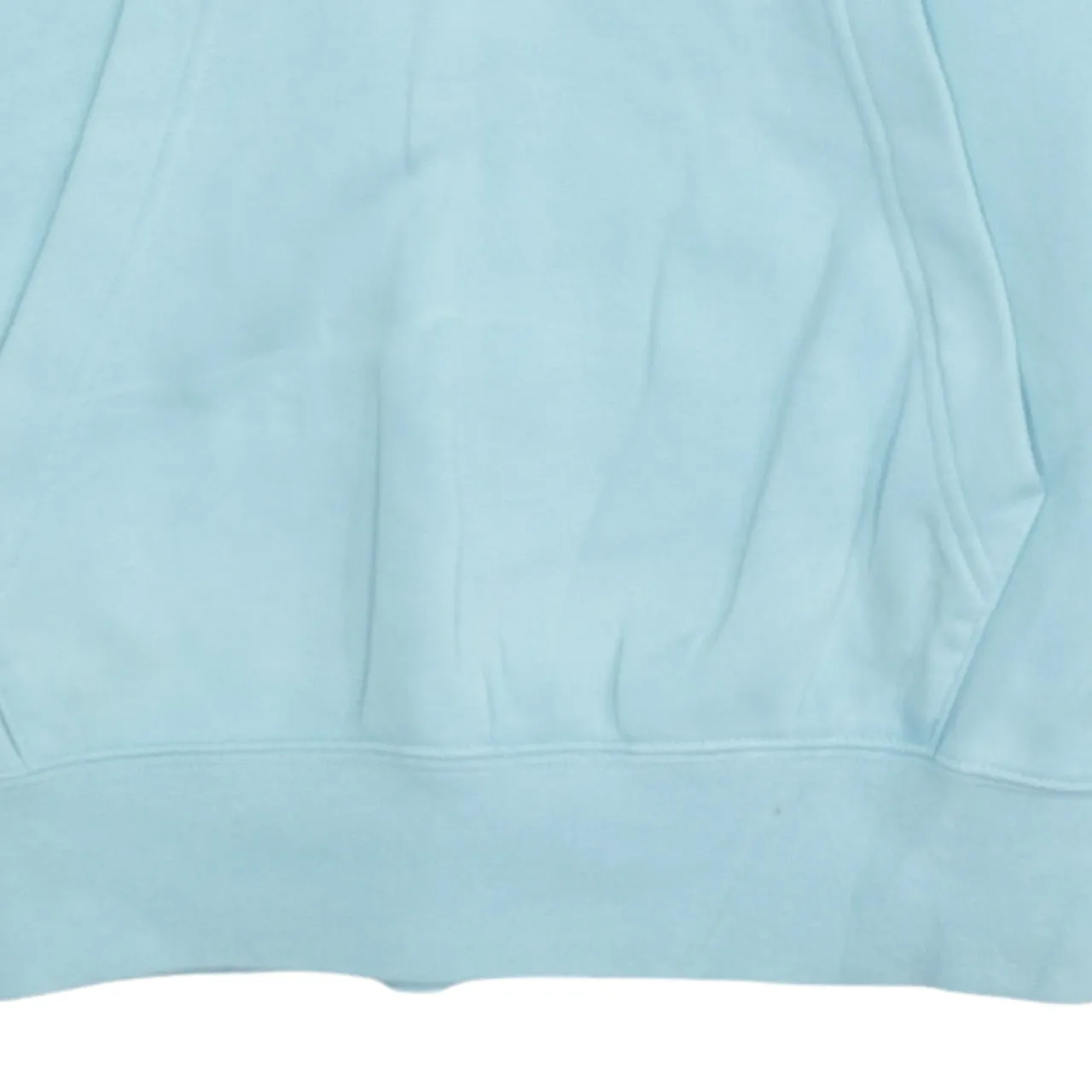 Nike Light Blue Hoodie Men's XSmall Embroidered Chest Logo Front Pocket Pullover Sweatshirt sold by Vintage Club product image thumbnail 4