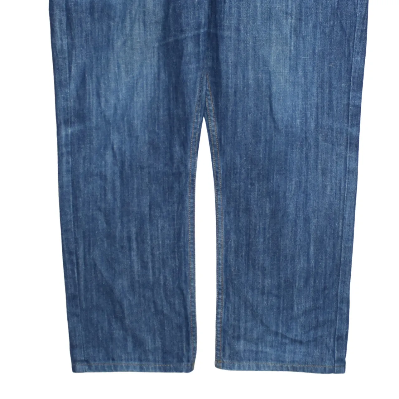 Levi Strauss &Co Blue Denim Jeans Men's 38 Straight Leg Five Pocket Button Fly Trousers sold by Vintage Club product image thumbnail 4