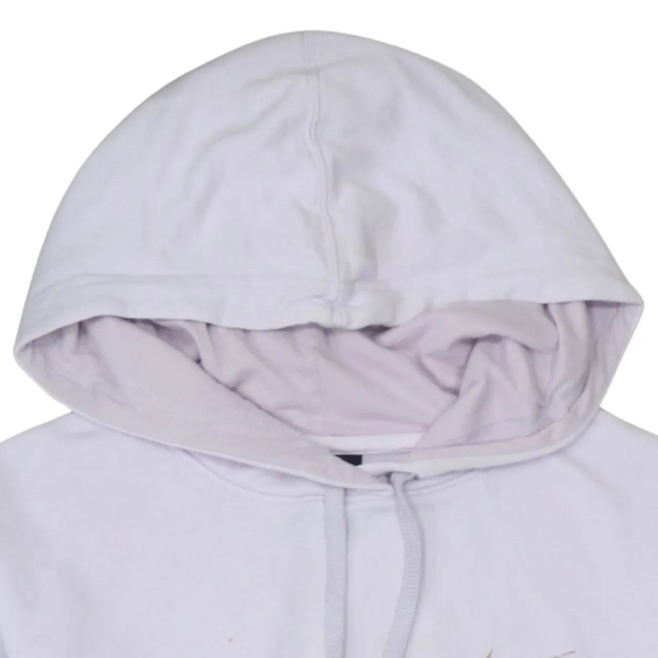 Nike Light Pink Hoodie Men's XSmall Embroidered Swoosh Drawstring Hood Front Pocket Sweatshirt sold by Vintage Club product image thumbnail 3