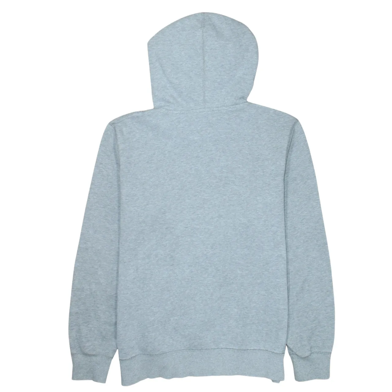 Nike Light Grey Hoodie Men's XLarge Embroidered Swoosh Front Pocket Pullover Sweatshirt sold by Vintage Club product image thumbnail 2