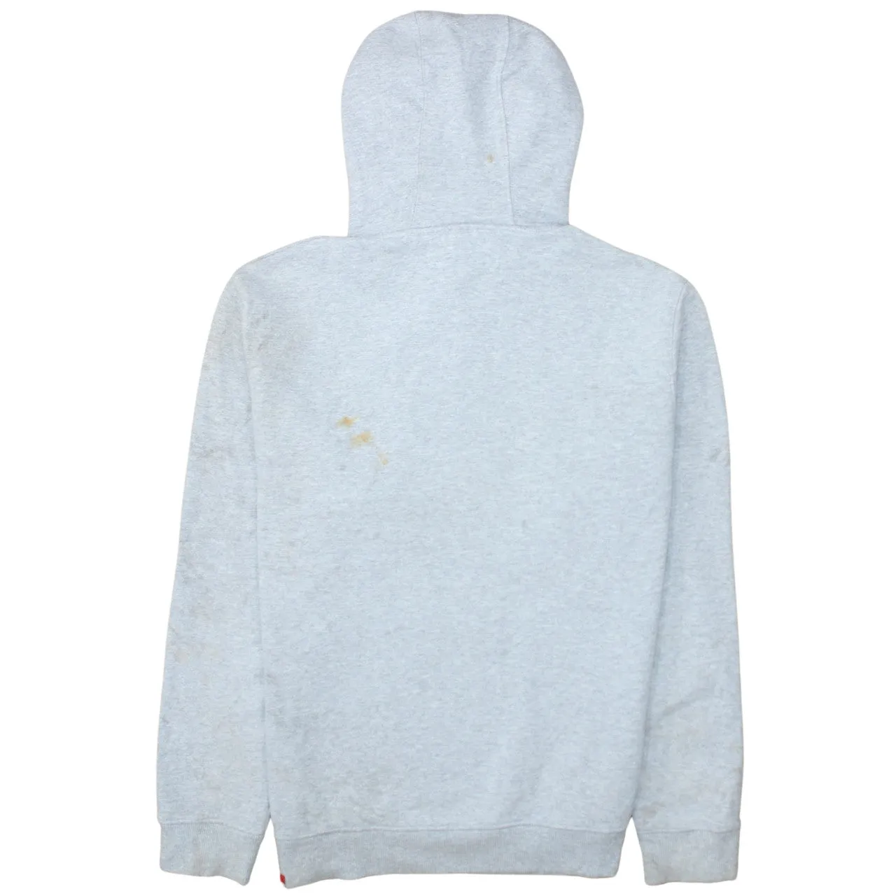 The North Face Light Grey Hoodie Men's XLarge Printed Logo Drawstring Pullover Sweatshirt sold by Vintage Club product image thumbnail 2