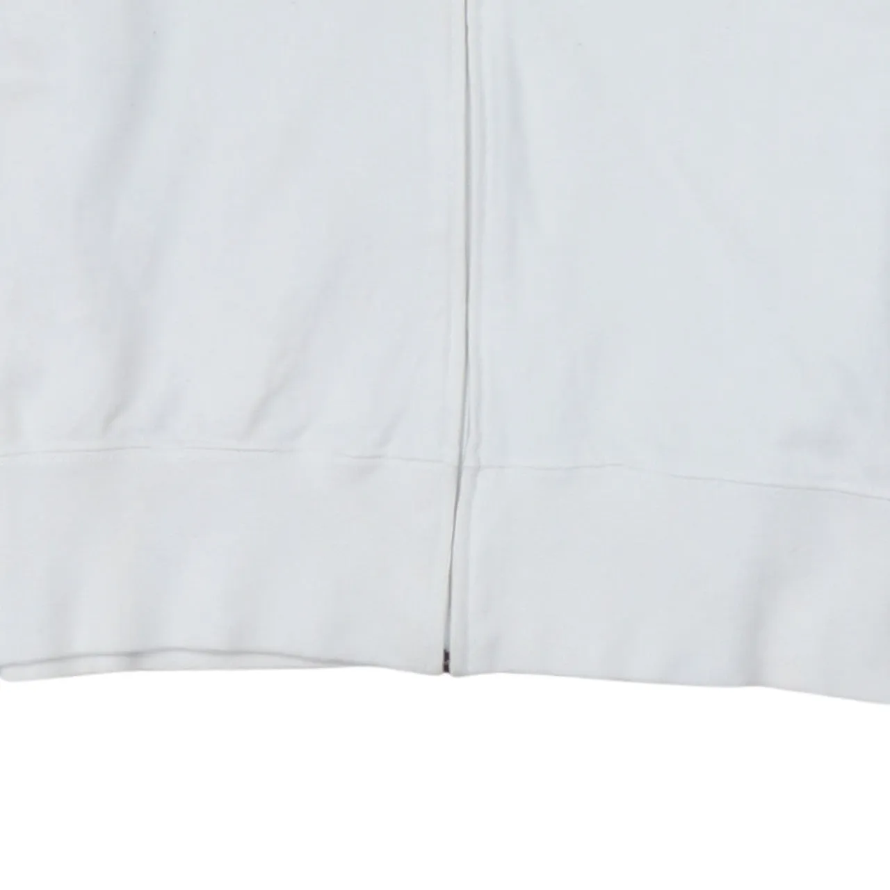 Champion White Zip Hoodie Women’s XSmall Embroidered C Logo Drawstring Hood Sweatshirt sold by Vintage Club product image thumbnail 4
