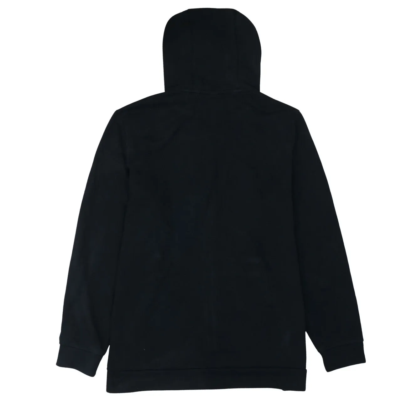 Nike Black Full Zip Hoodie Men’s XLarge Embroidered Swoosh Split Pocket Fleece Sweatshirt sold by Vintage Club product image thumbnail 2