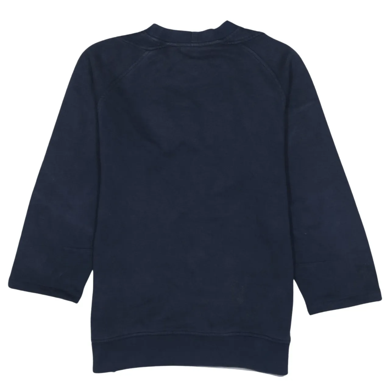 Adidas Navy Blue Sweatshirt Men's XSmall Printed Chest Logo Crewneck Pullover Top sold by Vintage Club product image thumbnail 2