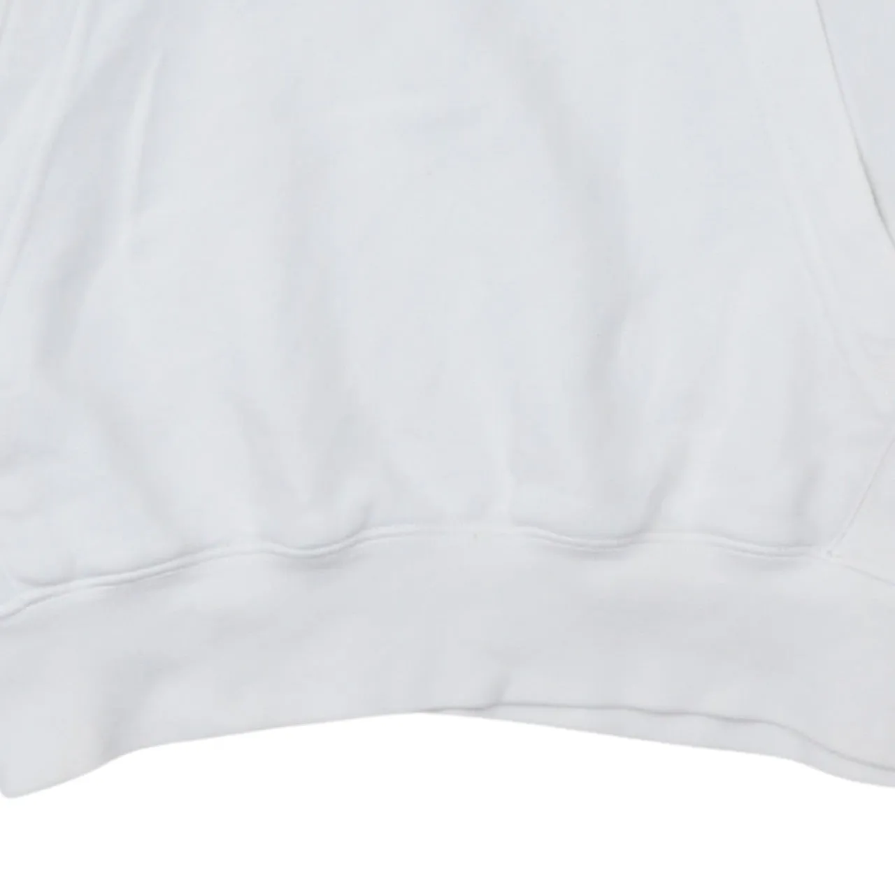 Nike White Hoodie Men’s Small Printed Swoosh Logo Graphic Sleeve Text Pullover Sweatshirt sold by Vintage Club product image thumbnail 4