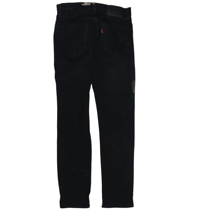 Levi Strauss &Co Black Jeans Men's W30 Five Pocket Waterless Denim Trousers Pants sold by Vintage Club