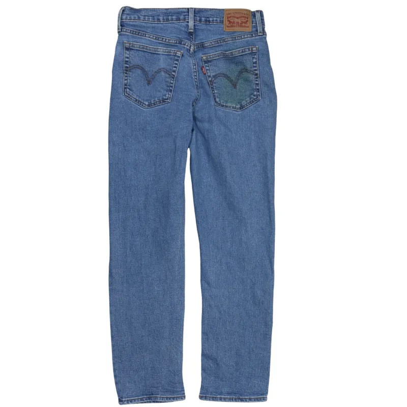 Levi Strauss &Co Light Blue Jeans Men's 28 Straight Leg Embroidered Back Pockets Denim Trousers sold by Vintage Club