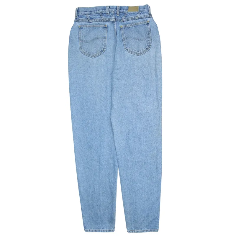 Lee Light Blue Jeans Men's W30 Tapered Leg High Rise Classic Denim Trousers sold by Vintage Club
