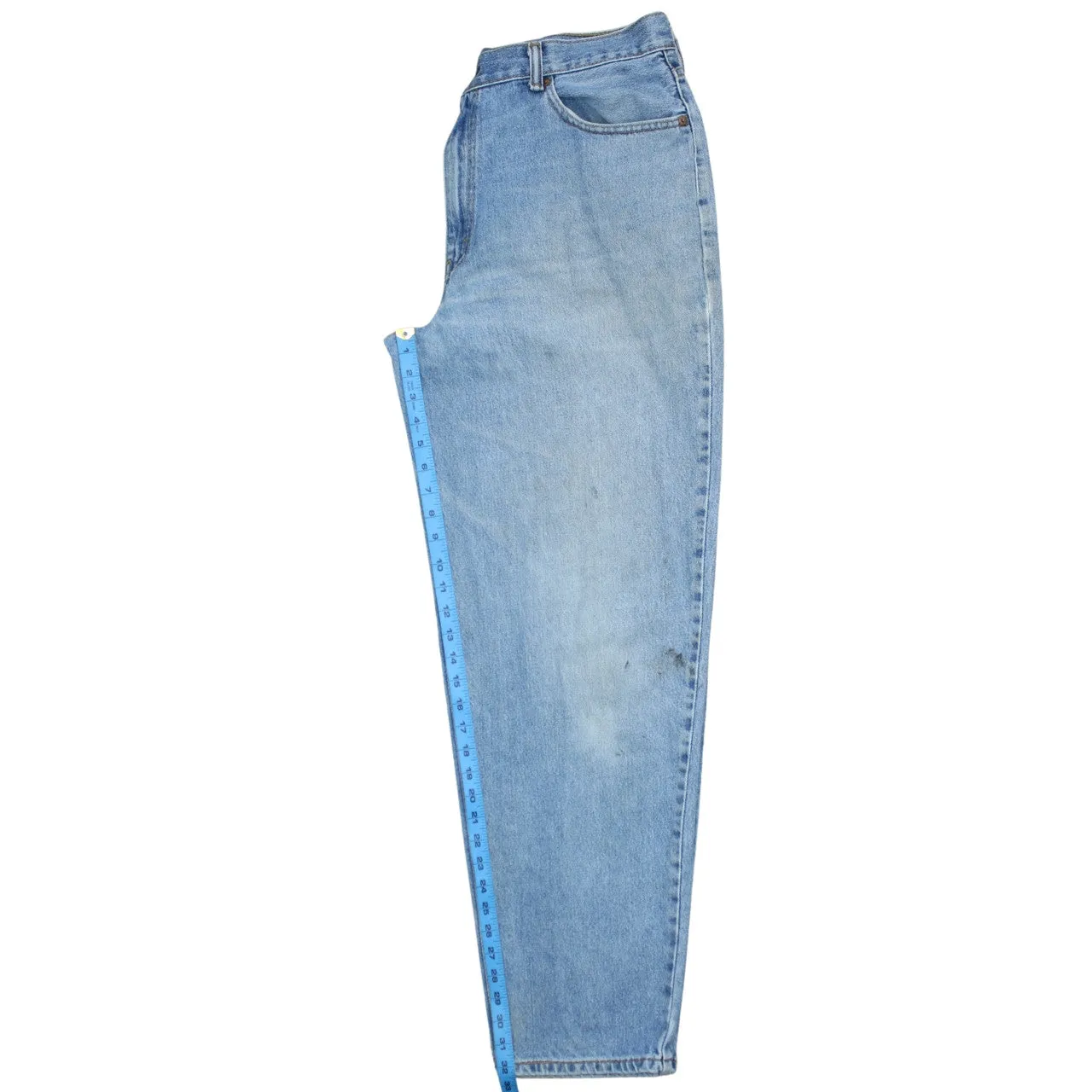 Levi's Light Blue Jeans Men's 36x34 560 Loose Fit Five Pocket Denim Trousers sold by Vintage Club product image thumbnail 5