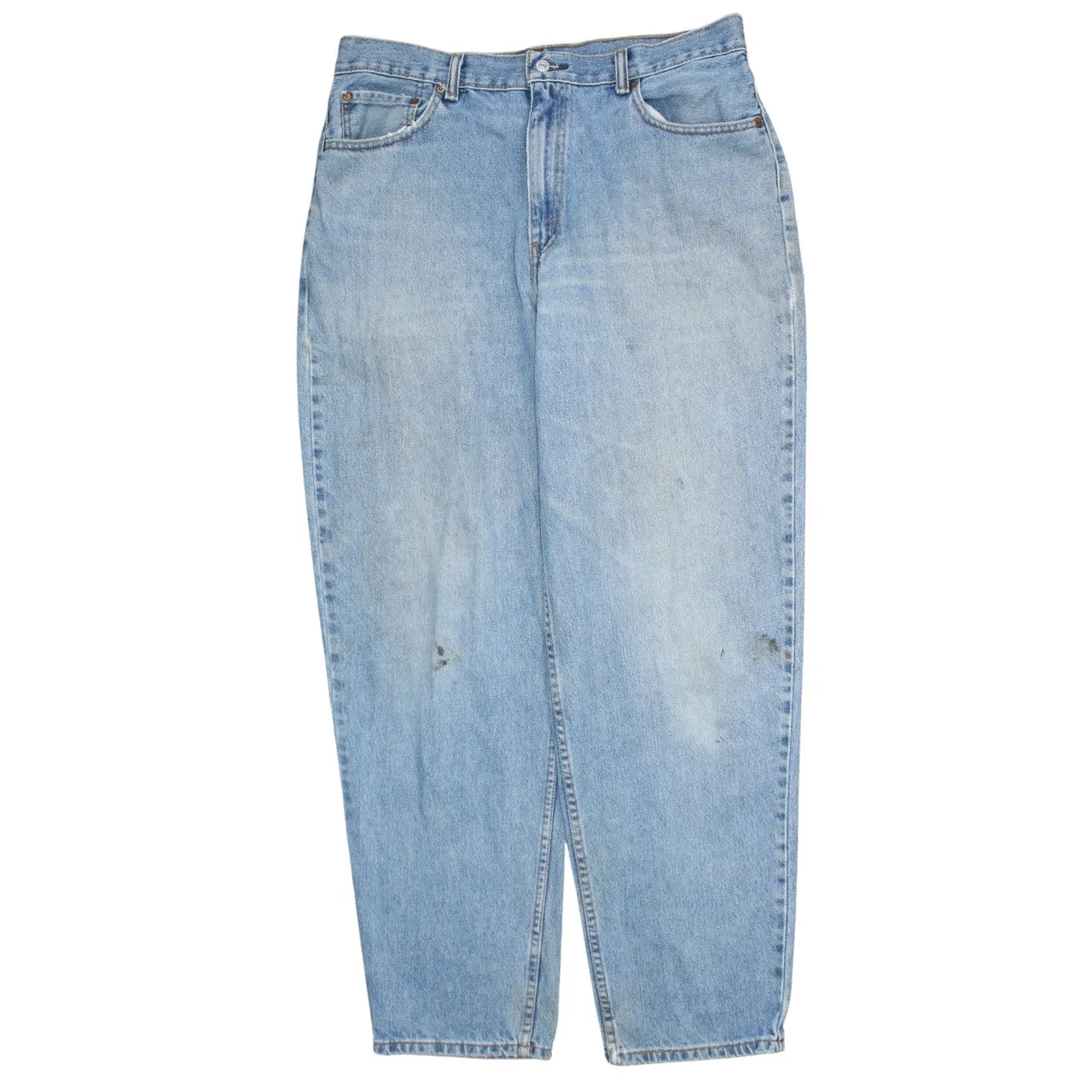 Levi's Light Blue Jeans Men's 36x34 560 Loose Fit Five Pocket Denim Trousers sold by Vintage Club product image thumbnail 2